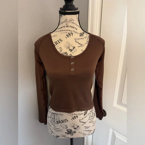 NWT FP Movement Women's Bail Out Long Sleeve Layer - Picture 1 of 7